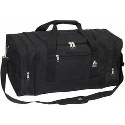 Everest Everest Unisex Sporty Gear Duffel Bag Large Black