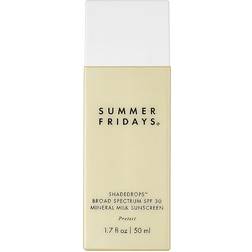 Summer Fridays ShadeDrops Broad Spectrum SPF 30 Mineral Milk Sunscreen