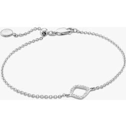 Monica Vinader Riva Mini Diamond Kite Bracelet