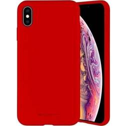 Goospery Mercury Mercury Silicone Samsung S21 G996 red/red