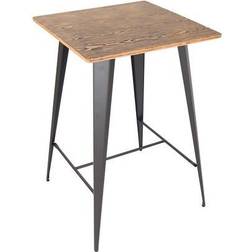 Lumisource Oregon Bar Table 27x27"