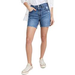 Levi's 501 Mid Thigh Shorts - Salsa Middle