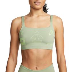 Nike Reggiseno Sportivo Yoga Verde Donna