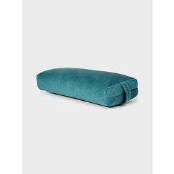 Manduka Yoga Bolster Deep Sea Rechthoekig Katoen (Effen Groen)