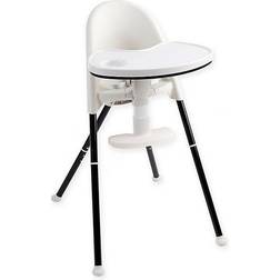 Primo Convertible Folding High Chair In Black Black Highchair