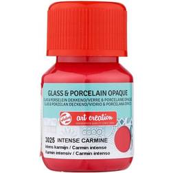 Creativ Company Art Creation Glas & Porcelænsfarve Uigennemsigtig 30 ml Intense Carmine (3025)