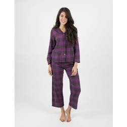 Leveret Womens Plaid Flannel Pajama Set