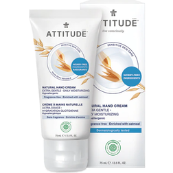 Attitude Sensitive Skin Hand Cream Fragrance Free