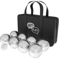 Hey Play 80-10606 Petanque Boules Set for Bocce