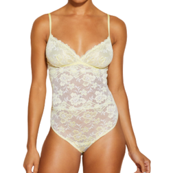 Cosabella Savona Bodysuit - Mignonette/White