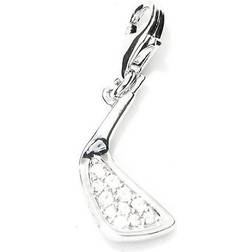 Xenox Women's Charm_Golf2 Charm, Silver, cm