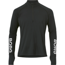 Björn Borg Midlayer Half Zip - Schwarz