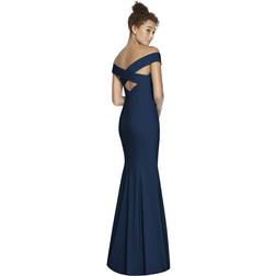 Dessy Dessy Collection Off-The-Shoulder Maxi Dress