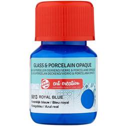 Royal Talens Glass & Porcelain Opaque Bottle 30ml Royal Blue