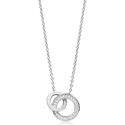 Sif Jakobs Prato Uno Piccolo Necklace - Silver/Transparent