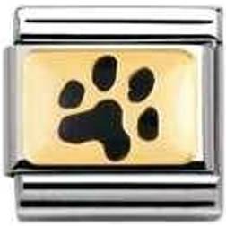 Nomination Classic & Enamel Paw Print Charm