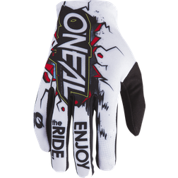 O'Neal Matrix Villain Motocross Gloves Youth Barn, Unisex