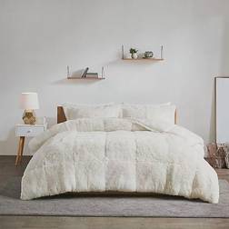 Intelligent Design Malea Shaggy Bedspread Beige (228.6x228.6cm)