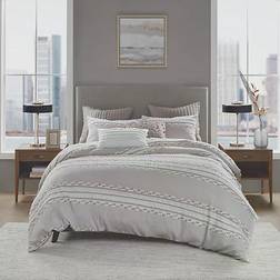 Ink+ivy Lennon Duvet Cover Gray (233.68x223.52)