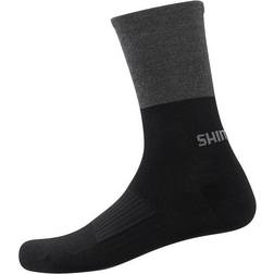 Shimano Original Wool Tall Socken - Grün/Grau