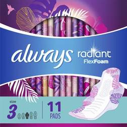 Always Radiant FlexFoam Size 3 11-pack