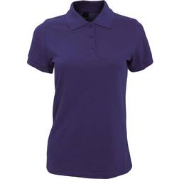 Sol's Women's Prime Pique Polo Shirt - Dark Purple