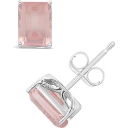 Macy's Stud Earrings - Silver/Quartz