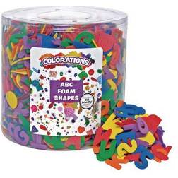 Colorations ABC Foam Shapes in a Bucket 1/2 lb