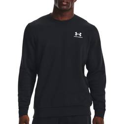 Under Armour Essential Fleece Crew - Schwarz/Weiß