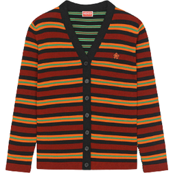 Kenzo Striped Cardigan - Bordeaux