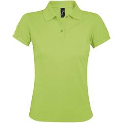 Sol's Women's Prime Pique Polo Shirt - Apple Green