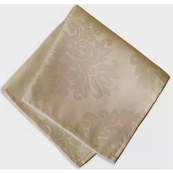 Elrene Barcelona Damask Cloth Napkin Beige (43.18x43.18)