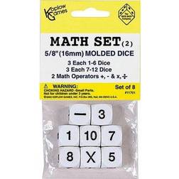 Koplow Games Koplow Games Kop11701 Whole Number Dice
