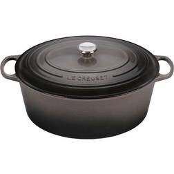 Le Creuset Oyster Signature with lid 3.873 gal 12.5 "