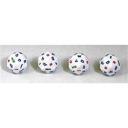 Koplow Games KOP12985 Alphabet Dice 4 Colors