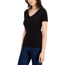 Tommy Hilfiger V-Neck T-shirt - Black