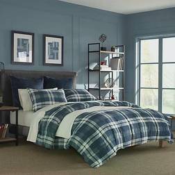 Nautica Crossview Plaid Bedspread Blue (243.84x218.44cm)