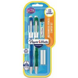 Clearpoint Elite Mechanical Pencils, 0.7 mm, HB #2) Black, PK2 Assorted