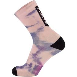 Mons Royale Atlas Merino Crew Socks Unisex - Denim Tie Dye