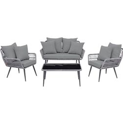 Manhattan Comfort Portofino Outdoor Lounge Set