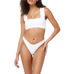 L*Space Cabana Bikini Bottom - White