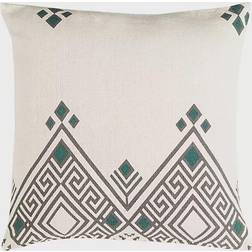 Safavieh Lancia Complete Decoration Pillows Black, Beige (50.8x50.8)