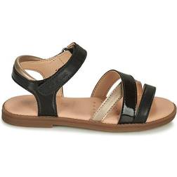 Geox Girl's Karly - Black / Gold