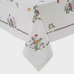 Portmeirion Botanical Birds Tablecloth Beige (213.36x152.4cm)