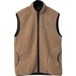 H2O Langli Pile Waist Coat - Oak