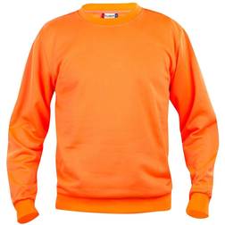 Clique Basic Roundneck Sweatshirt - Visibility Orange