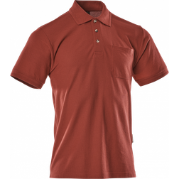 Mascot Polo-Shirt Mit Brusttasche - Borneo/Rot