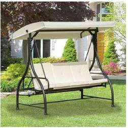 OutSunny 196L x117D x178H cm Swing Chair