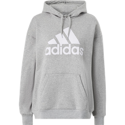 adidas Big Logo Oversized Hoodie Heather