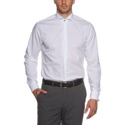 Seidensticker Men's George Business Shirt, (white) (Manufacturer 46/XXL)